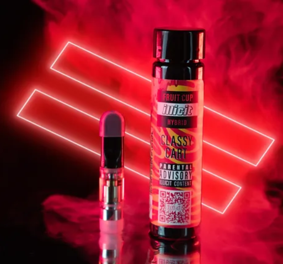 illicit classy carts distillate vapes